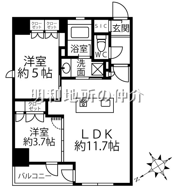 クリオラベルヴィ新富町