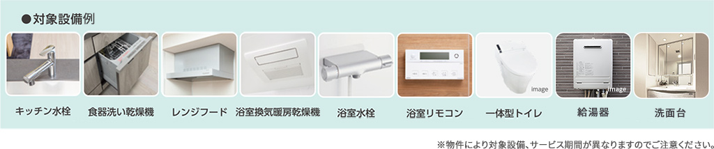 対象設備例