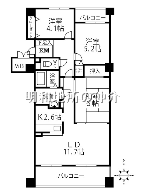 クリオ行啓通参番館