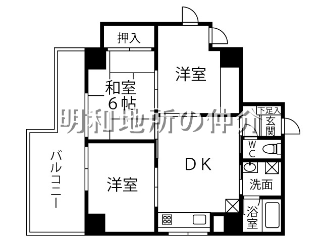 川萬ビルグランアルシェ