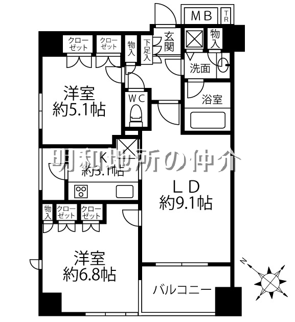 サンクタス築地