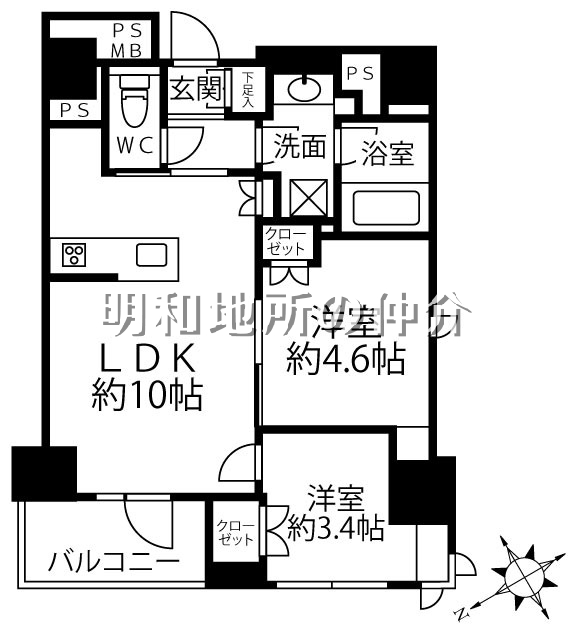 クリオラベルヴィ新富町