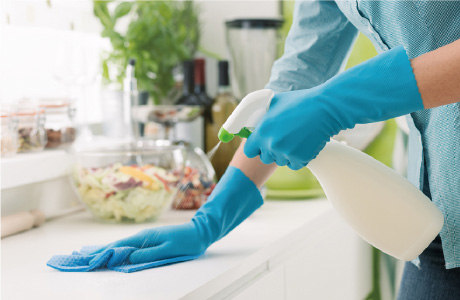 除菌クリーニング