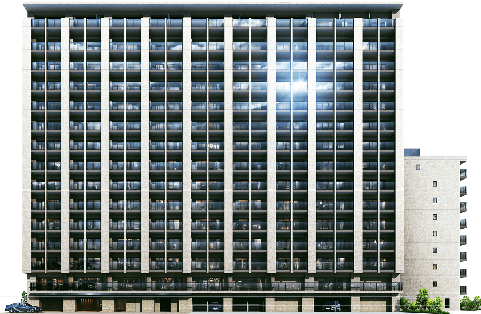 外観完成予想図