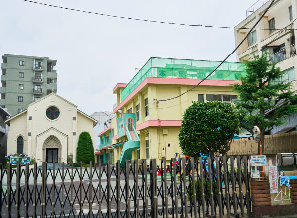 本町幼稚園｜徒歩2分（約150m）