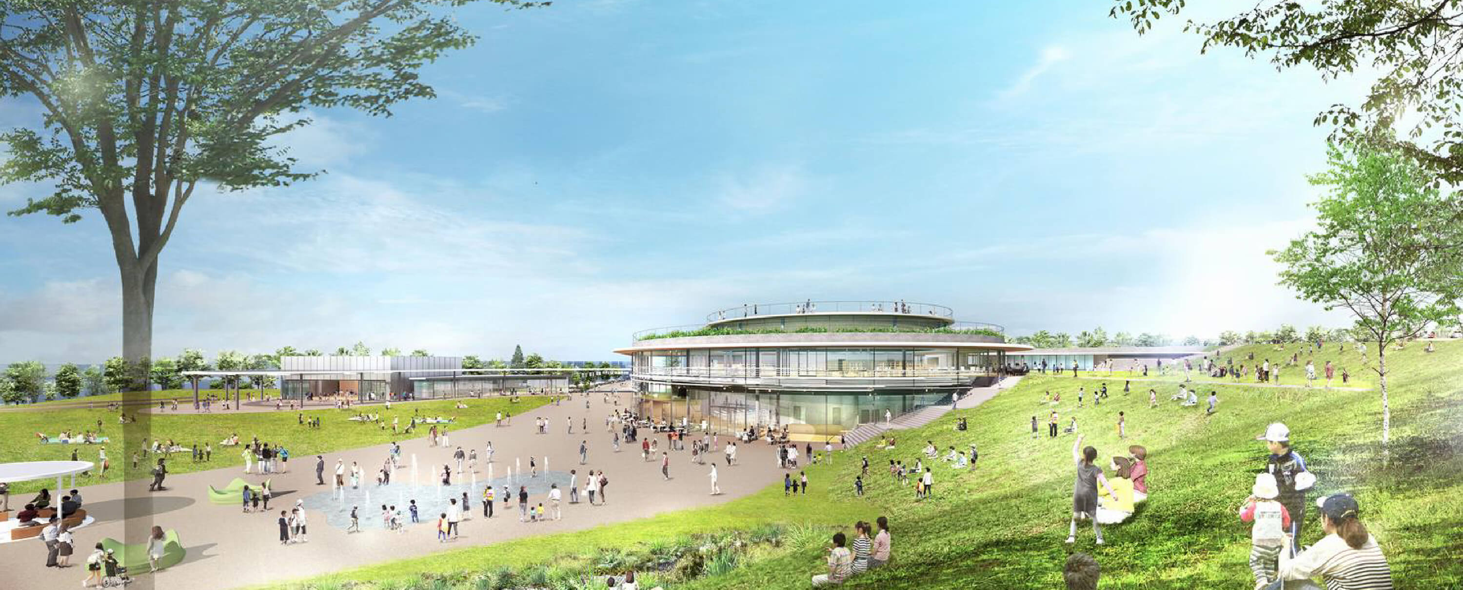 メイン棟完成予想図