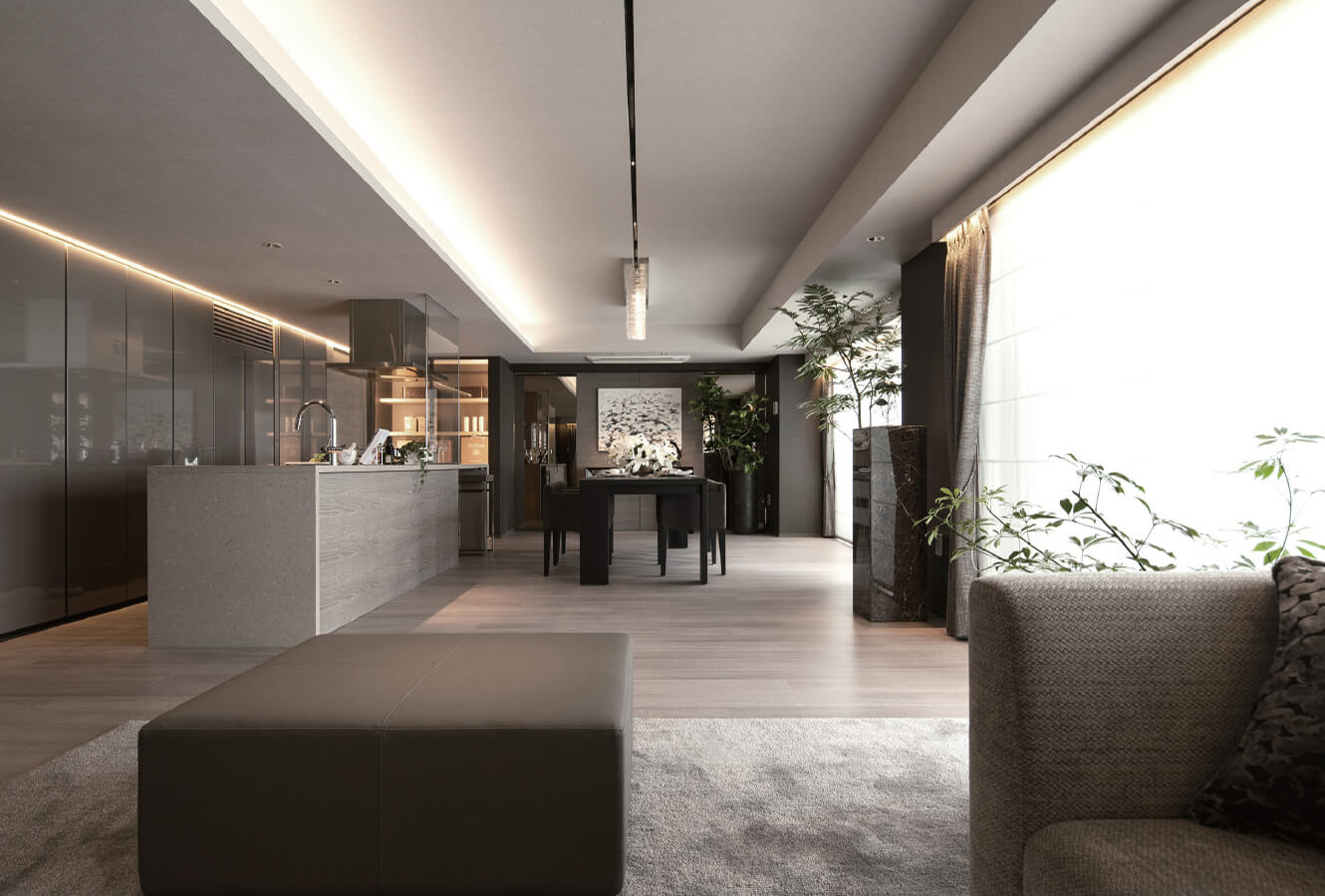 リビング・ダイニングを拡張し開放的な空間に