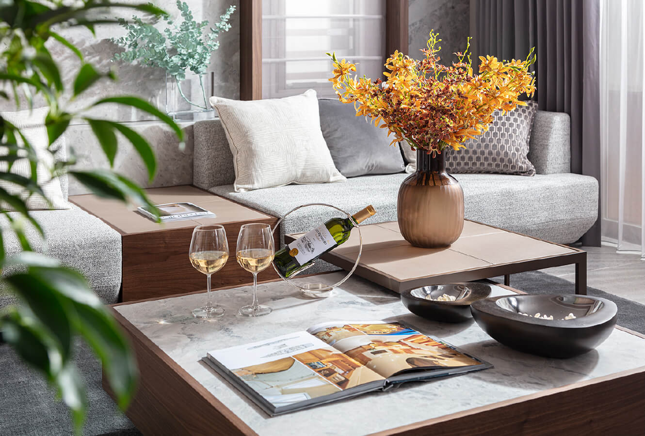 憧れのブランド家具で演出を