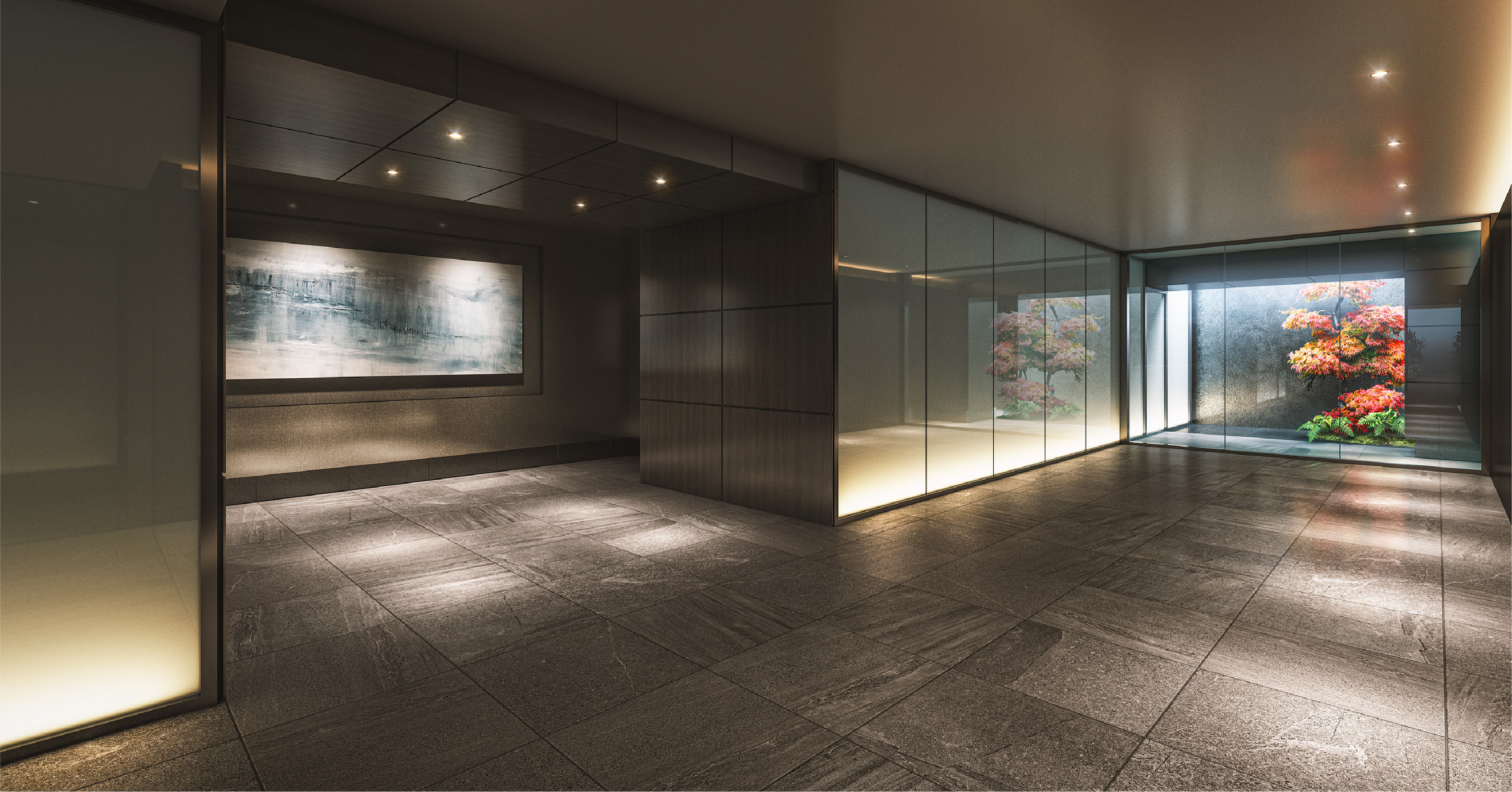 エントランスホール完成予想図