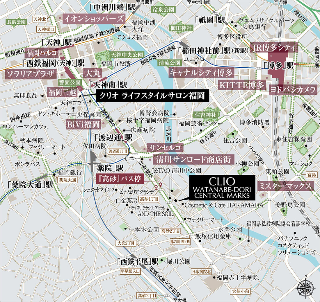 現地案内図