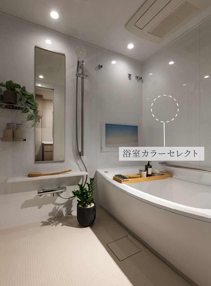 浴室カラーセレクト
