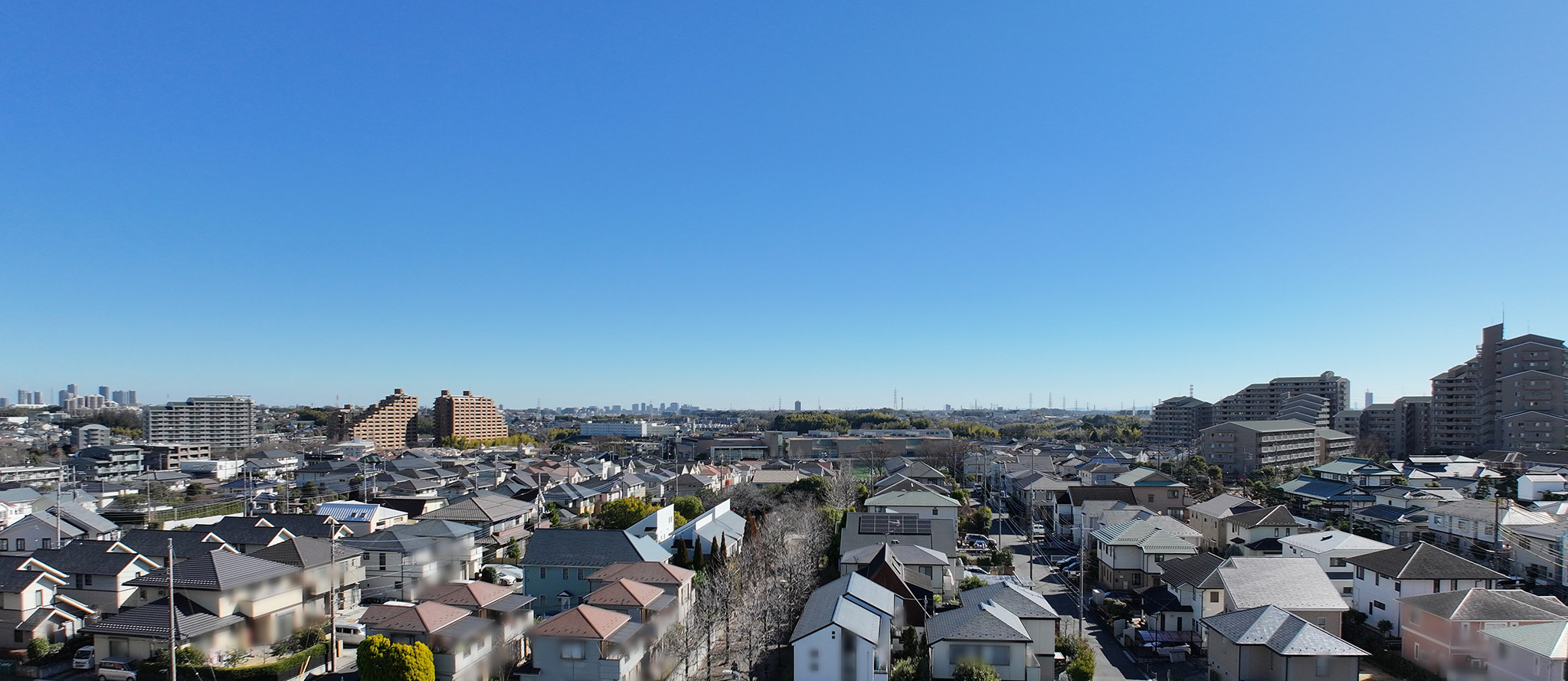 眺望写真（現地10階相当／2025年3月撮影）