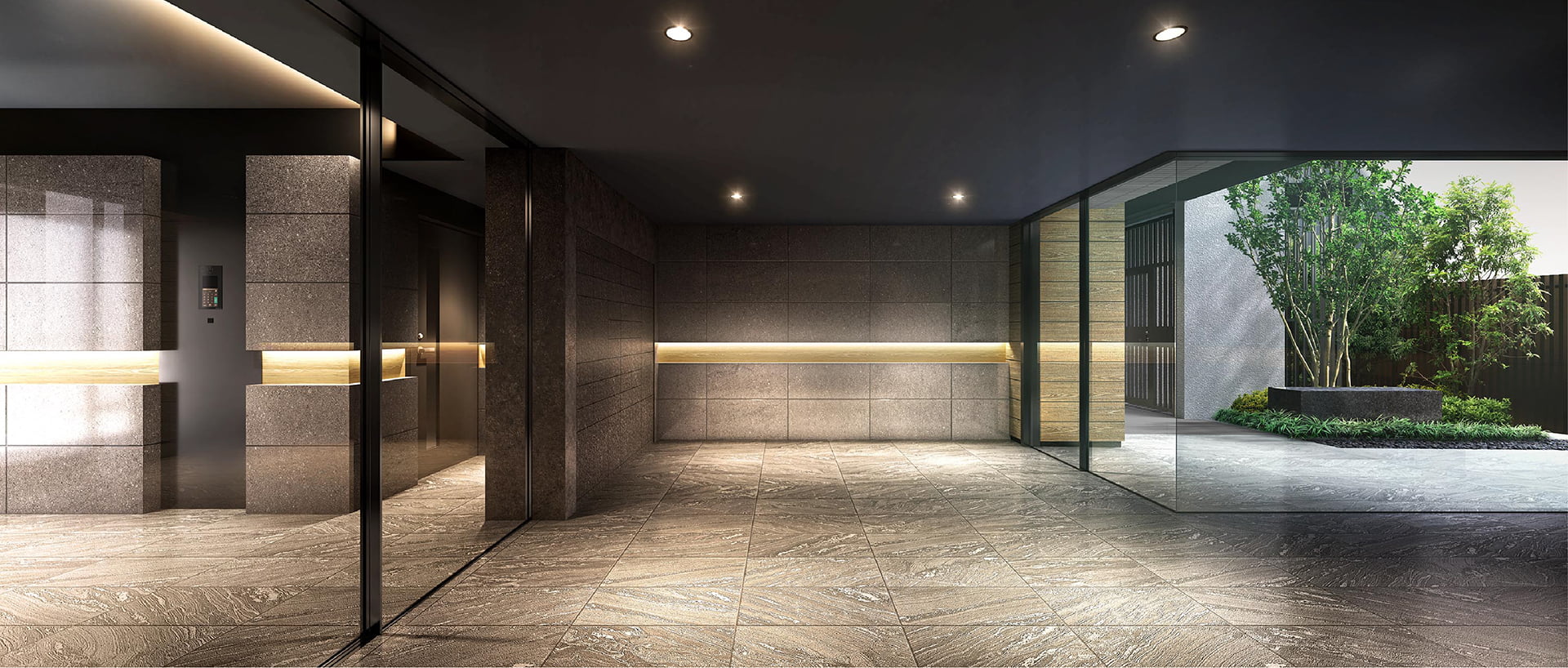 エントランスホール完成予想図