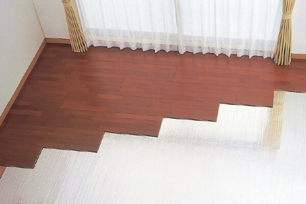 ガス温水床暖房システム