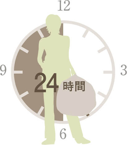 24時間ゴミ出しOK