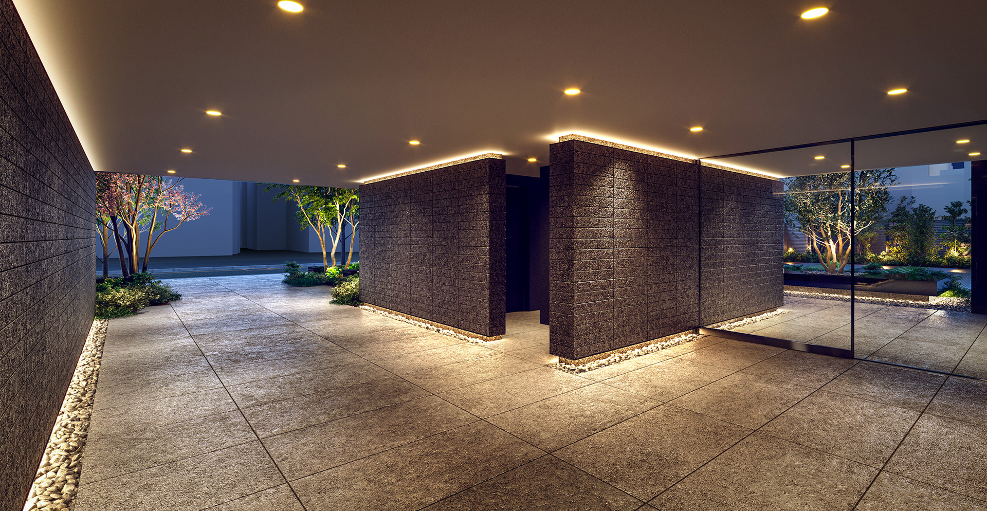 エントランスホール完成予想図