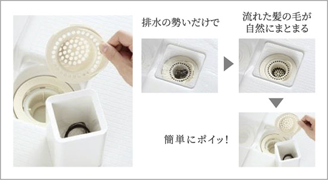 楽すてヘアキャッチャー