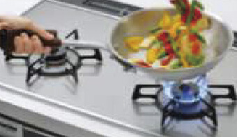 ワイド火力バーナー