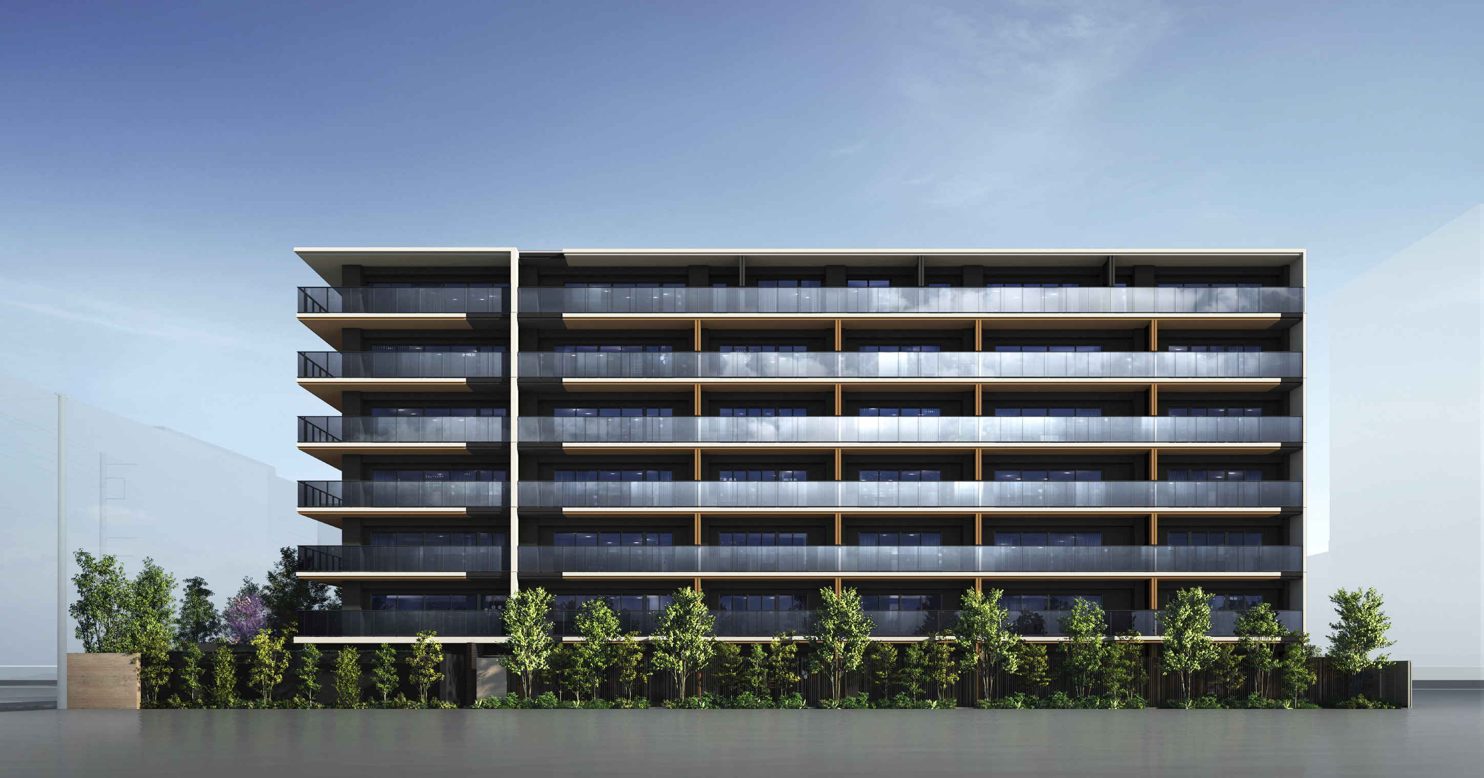 緑が彩る、美しきファサード。