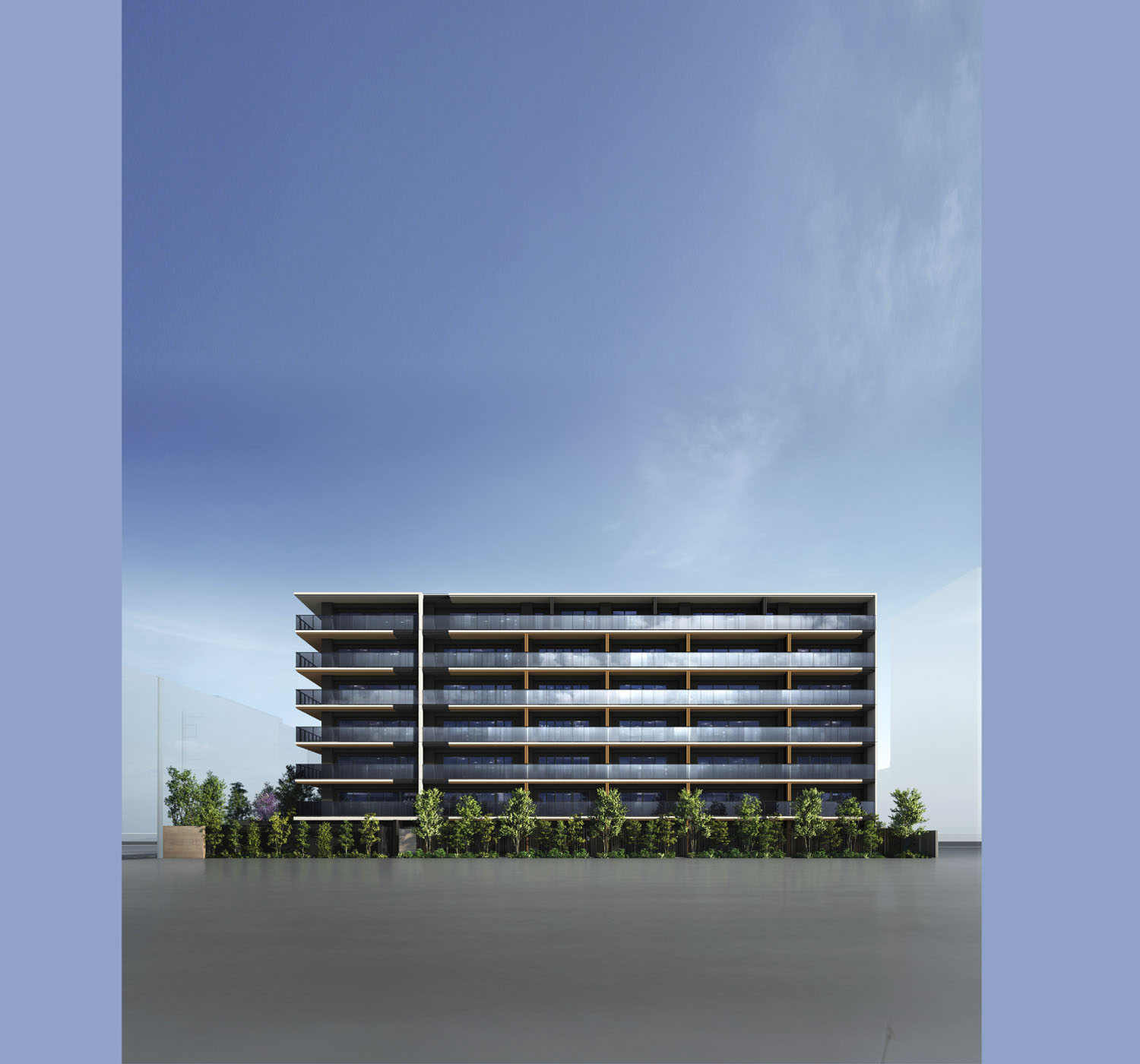 緑が彩る、美しきファサード。