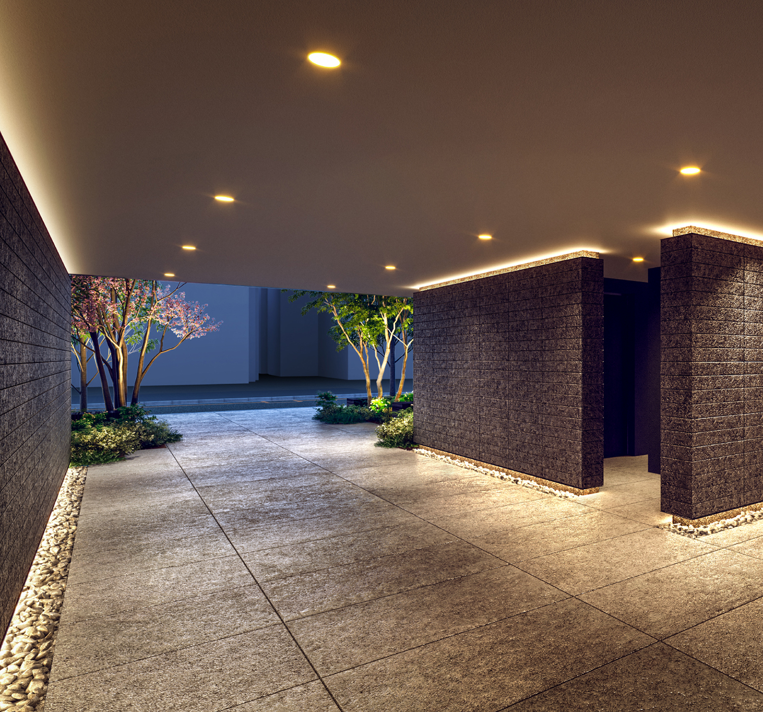 エントランスホール完成予想図