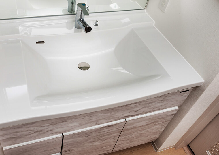 洗面化粧台高さセレクト