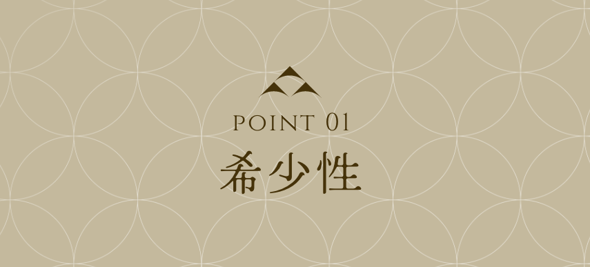 point 01 希少性