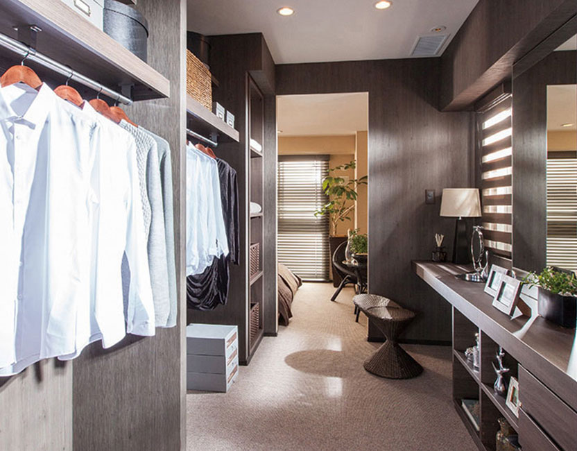 Walk Through Closet