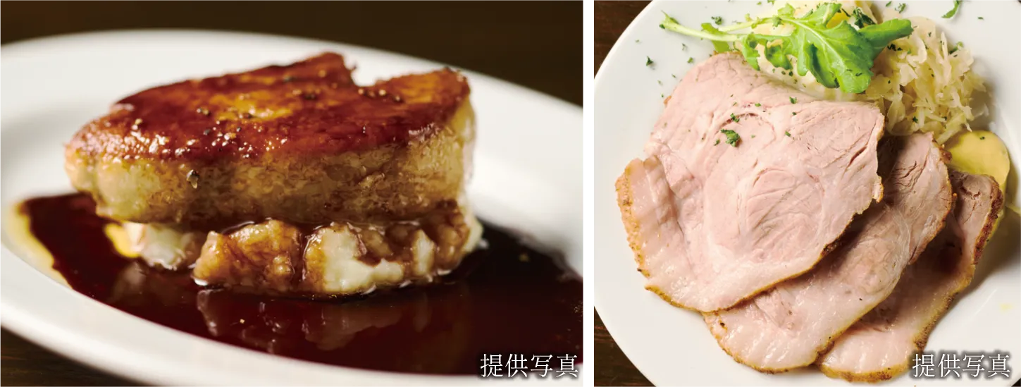Porky's Kitchenの豚肉料理