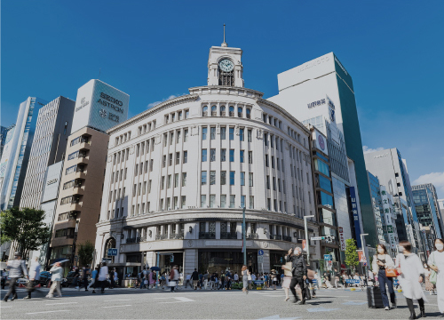 「銀座」ICまで