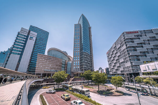 JR「川崎」駅西口