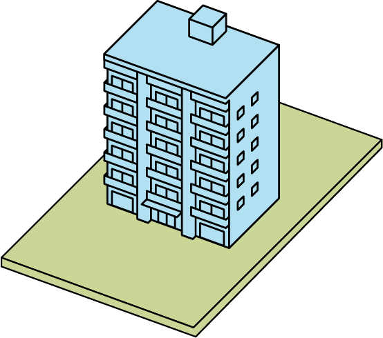 ご所有地に明和地所がマンションを建築